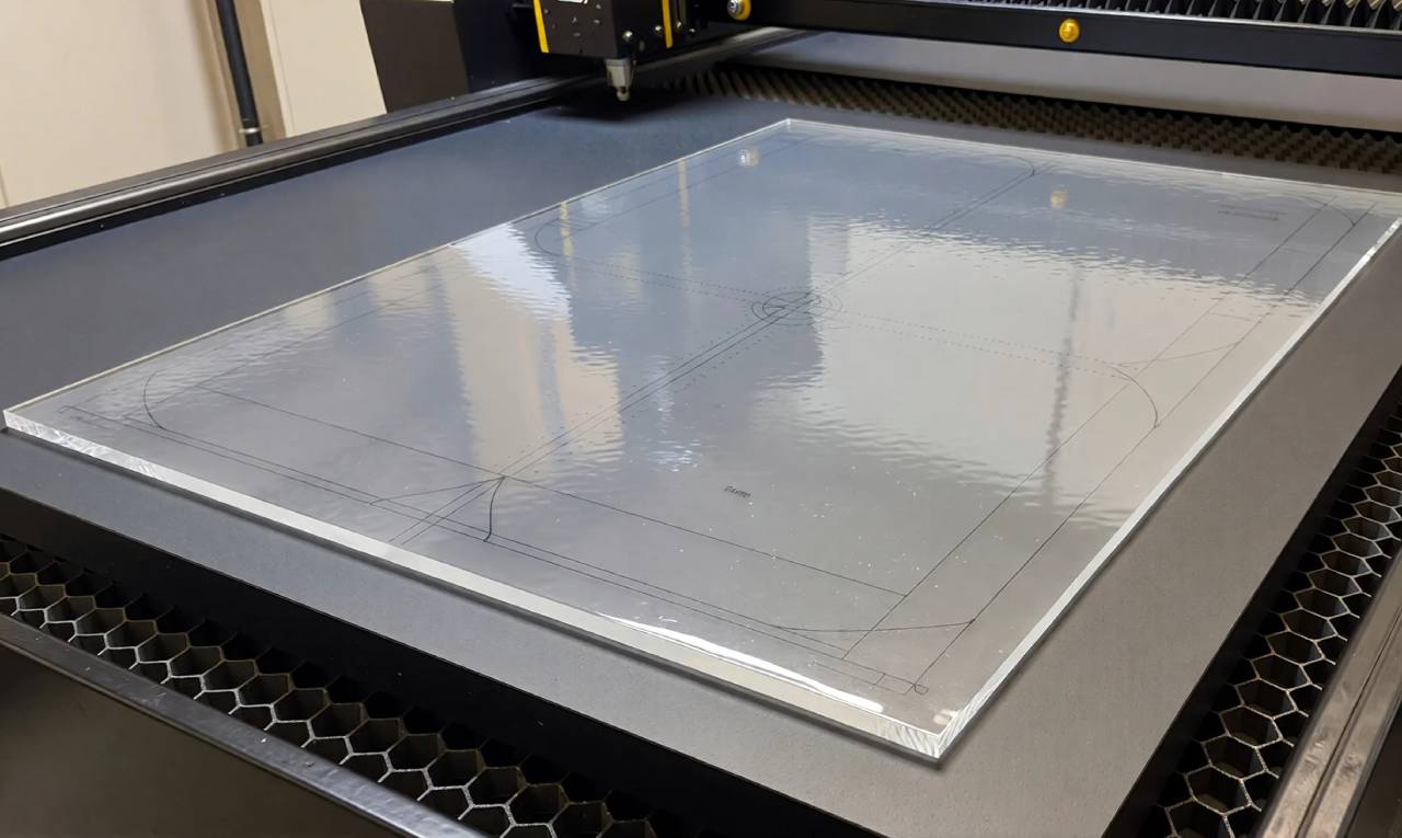 laser cut before